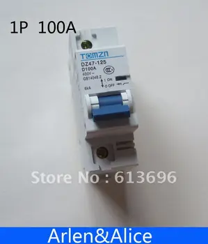 1P 100A 240 В/415 50 Hz/60 Hz Автоматично включване MCB