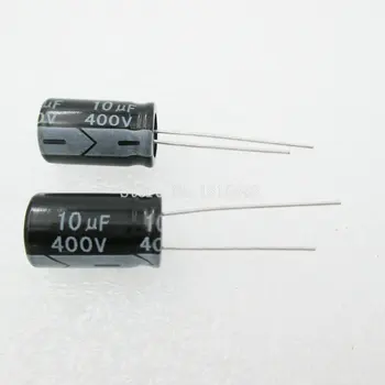 20 бр/ЛОТ Алуминиеви електролитни кондензатори 10 uf 400 10*16 Електролитни кондензатори 400 На 10 icf