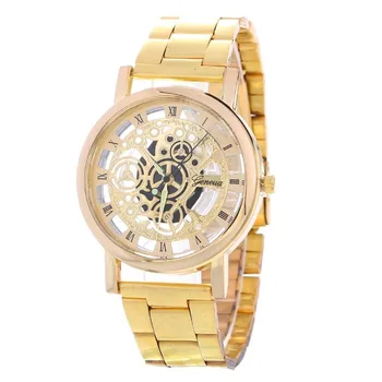 2019 Нови Мъжки часовници с виртуален скелет soxy, Най-Луксозна марка мъжки часовник с каишка от неръждаема Стомана, мъжки часовник Saat date reloj hombre