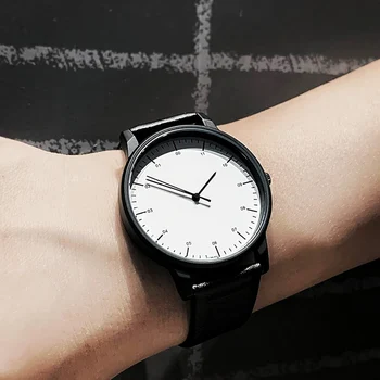 2020 подарък Enmex преди ръчен часовник креативен дизайн време на обръщане на прост стильанти-по посока на часовниковата стрелка всеки ден кристални модни часовници