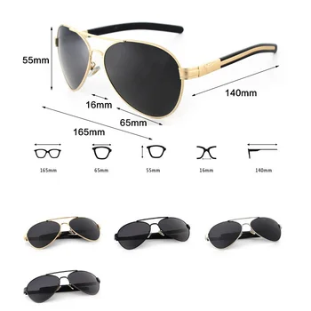 Vazrobe 165 мм Извънгабаритни Поляризирани Слънчеви Очила Мъжки Включване на Слънчеви Очила за Мъже Брандираната Дизайнерски Обувки За Шофиране На Открито Огромен Голям Дебел Черен