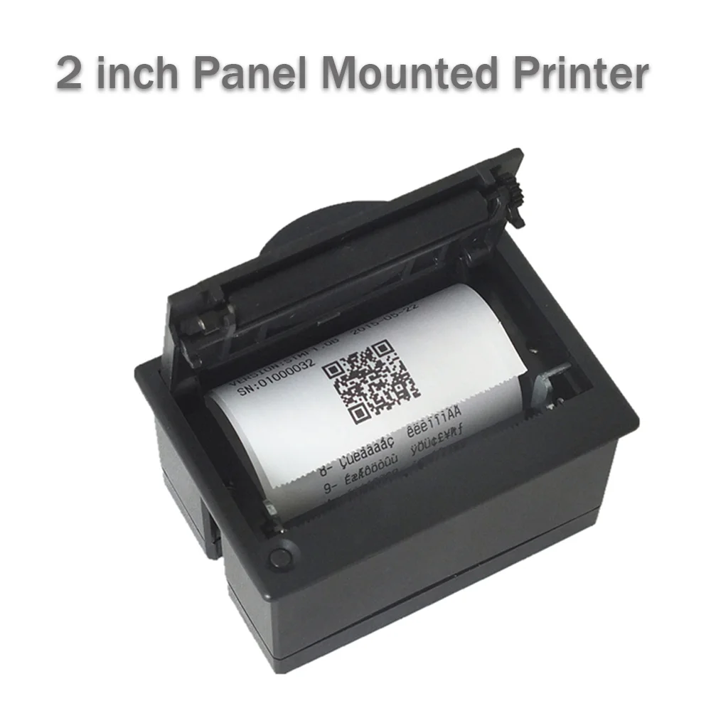 Принтер притежателя панел 58mm термален за промишленото на оборудване за измерване TTL или принтер получаване на интерфейс RS232 термален Изображение 3