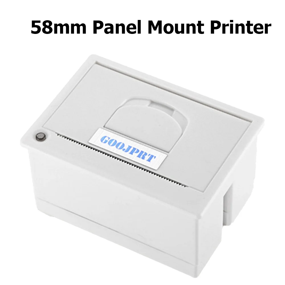 Принтер притежателя панел 58mm термален за промишленото на оборудване за измерване TTL или принтер получаване на интерфейс RS232 термален Изображение 4