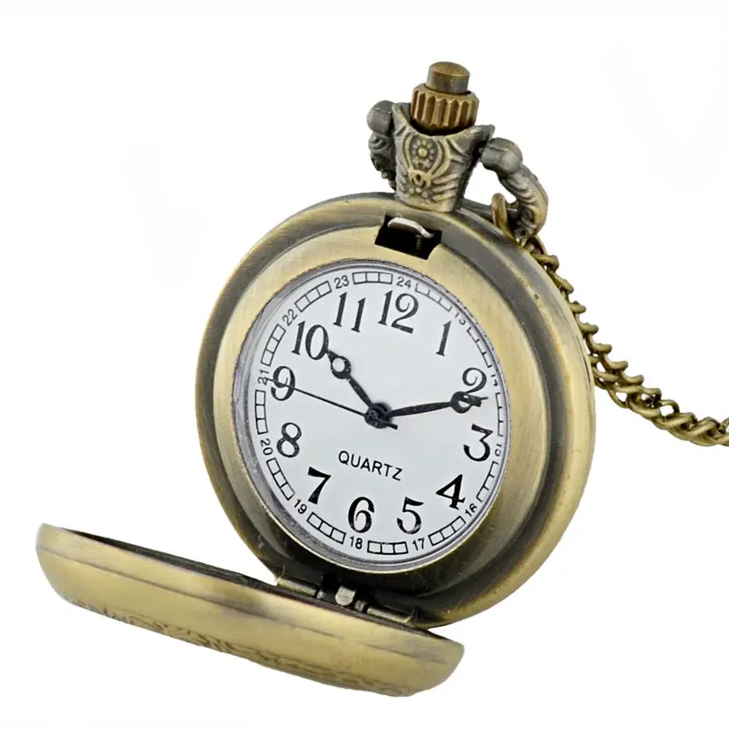 Гранични войски на Руската Федерация ПВ Vintage Quartz Pocket Watch Pendant Clock Watch Men Women Glass Dome Necklace Изображение 4