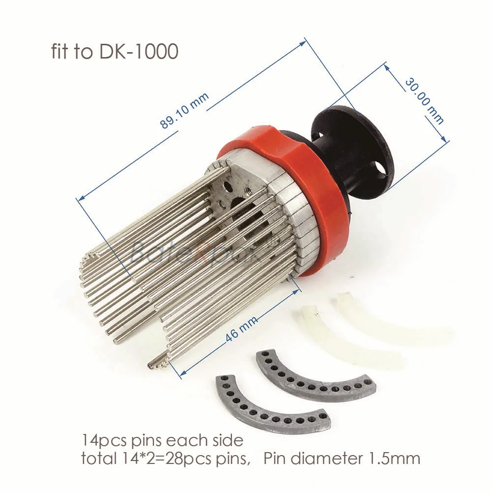 BateRpak DK1100/DK1000/ MY-380F Резервни части за кодиране Сухи твърди мастило, на притежателя на знака, каретка за писма, цена на 1 бр. Изображение 1
