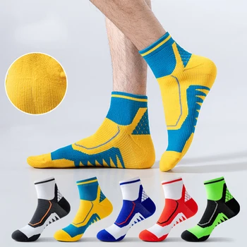 Баскетболни Чорапи Мъжки Дебели Кърпи Долната Тръба Чорапи Под Натиска На Реалните Бойни Абсорбиращи Потта Нескользящие Професионални Елитни Спортове