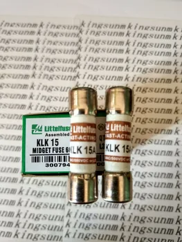 Безплатна доставка 10шт KLK 15 предпазител 10X38 15A Littelfuse 600VAC