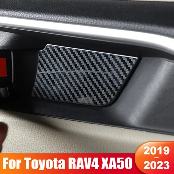 За Toyota RAV4 2019 2020 2021 2022 2023 RAV 4 XA50 Хибридни Автомобили Вътрешна Врата Дръжка на Капака на Купата Формоване Довършителни Етикети Аксесоари