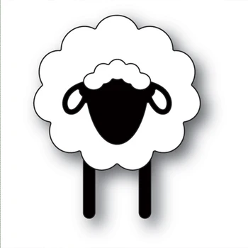 Нов Малък Овце Приятел на Животните 2020 Метални Режещи Печати за 