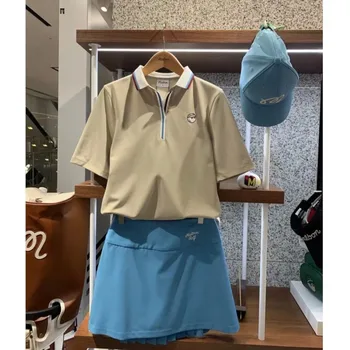 Предпродажа нови женски двуслойни панталони за голф с принтом в малка гънка ще започне на 15 юни.
